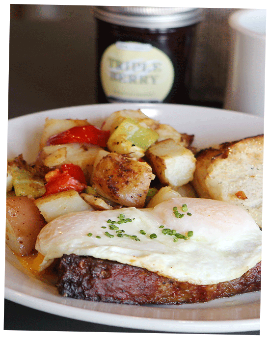 Steak & potatoes